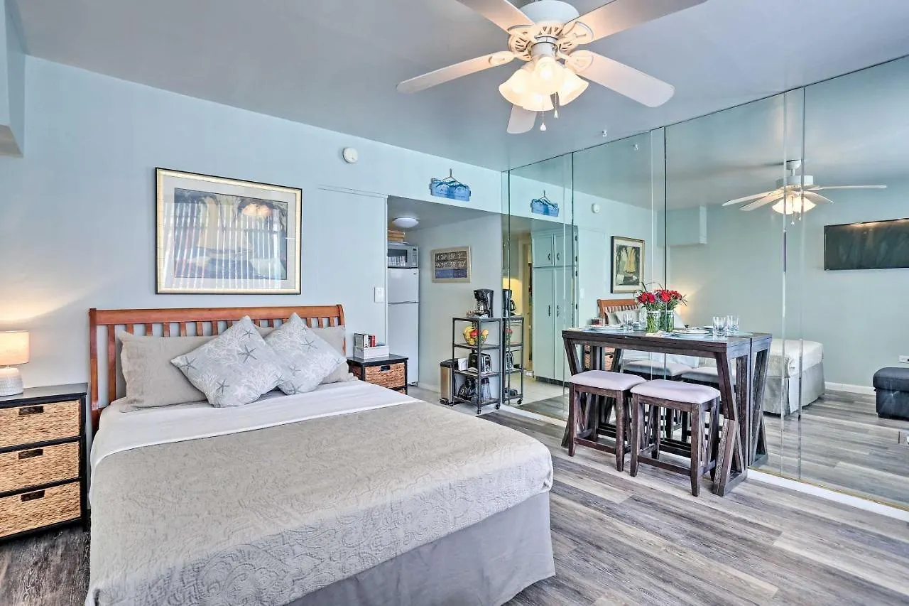 Virginia Beach Studio With Balcony And Pool View! Virginia Beach